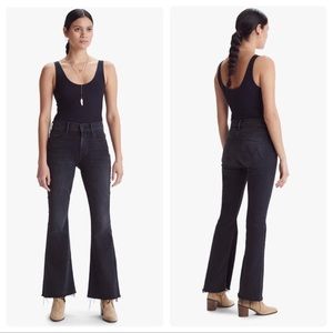 MOTHER The Weekender Fray Jeans Night Shadow
